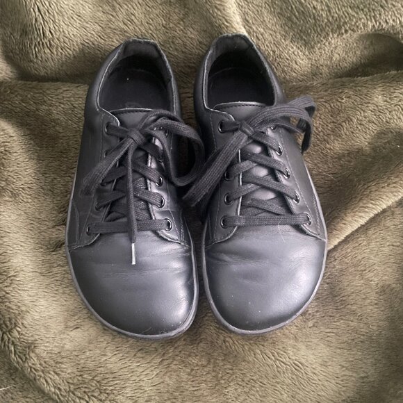 Be Lenka Prime 2.0 Black Leather Barefoot Laceup Sneaker - Picture 2 of 7